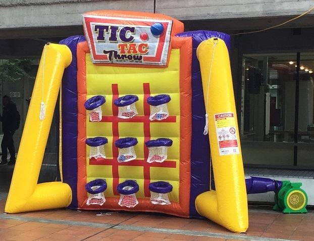 Inflatable Tic Tac Throw Inflatable Tic Tac Throw